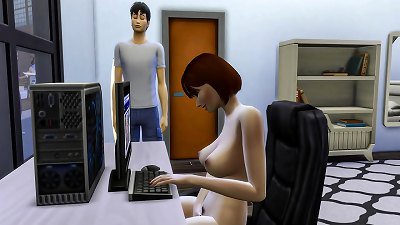 StepSON Catches His Korean Mom Masturbating In Front Of The Computer And Then Helps Her To Have Sex After Long Time Without  - Family Sex Taboo - Adult Movie - Forbidden Sex | Japanese Mom And Stepson Story