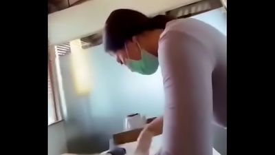 Accident during waxjob