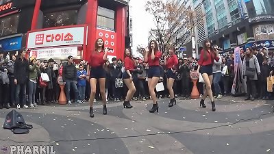 å…¬ä¼—å·ã€91æŠ¥ç¤¾ã€‘éŸ©å›½EXIDè¡—å¤´åˆ¶æœæ€§æ„Ÿçƒ­èˆž