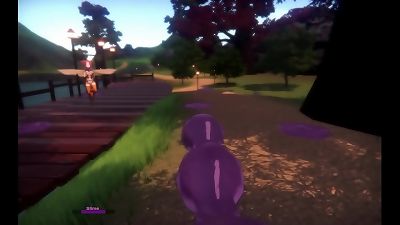 MonsterGirl Island [Monthly manga porn game choice] Ep.15 Finaly getting a muddy handjob from that purple bitch