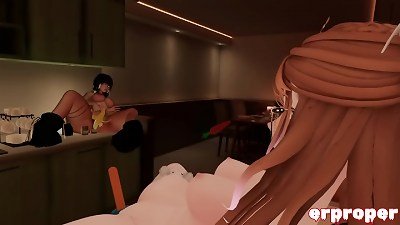 vrchat lezzy threeway