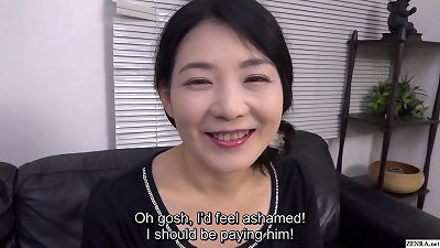 mature japanese woman happiest day ever via JAV debut