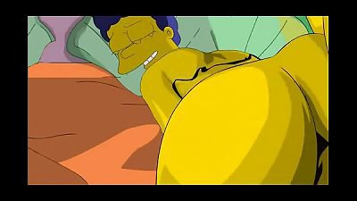 Simpsons Marge plow