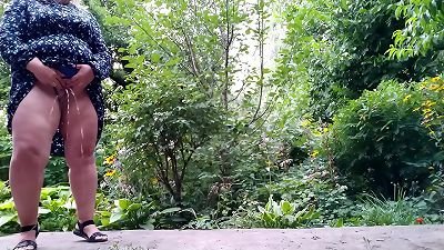 delicious step mommy helps her step sonny piss and urinates while standing