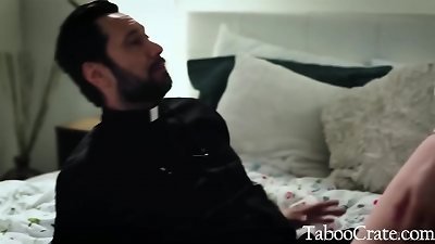 Horny Teen Corrupts The Priest And His Good Intentions- Tommy Gun, Eliza eves