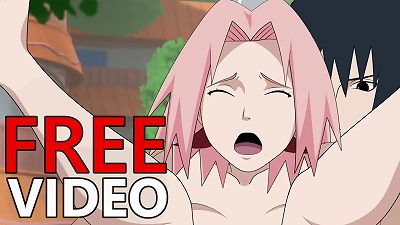 SASUKE plumbing SAKURA IN PUBLIC (NARUTO HENTAI)