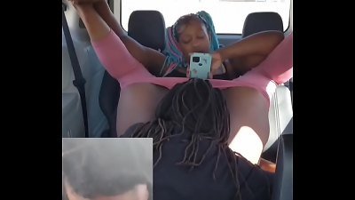 parent enjoys fellating My jizm Out My black wet pussy (KYExperience)