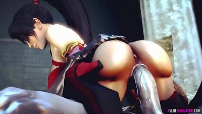 enormous man sausage Aliens drilling huge boobed 3 dimensional babe