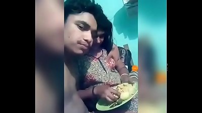 Desi aunt drilled by cousin (Homemade)