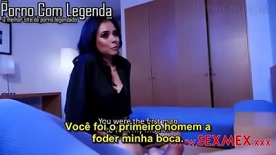 Comendo o c&uacute; da coroa