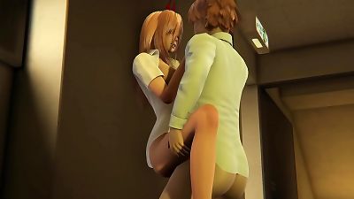 intensity plows Denji l hentai Chainsaw man l three dimensional comics hentai