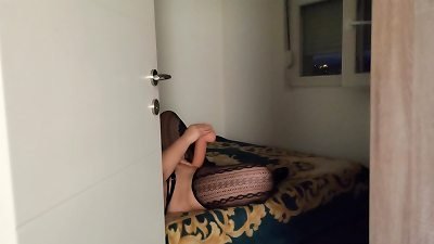 I Caught Her toying With A Monster fake penis