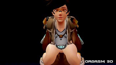 Tracer Overwatch Getting Her backside torn ass fucking
